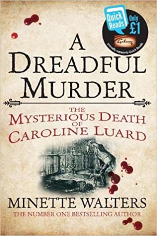 Book cover for "A Dreadful Murder" by Minette Walters