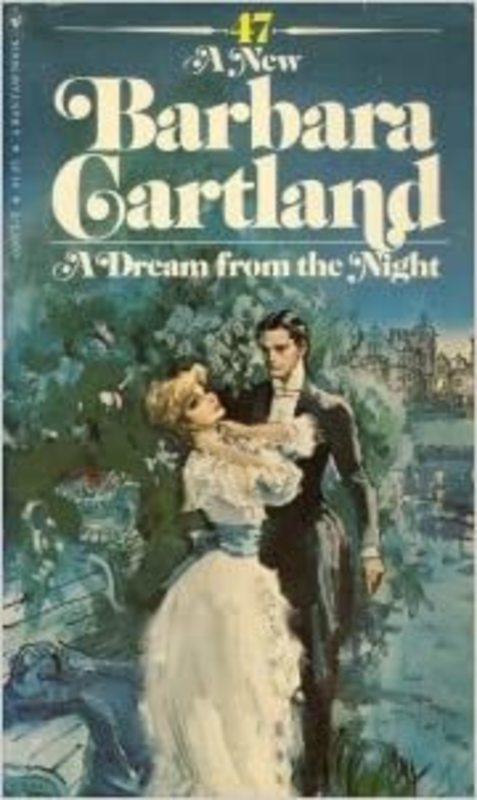 Book cover for "A Dream From The Night" by Barbara Cartland