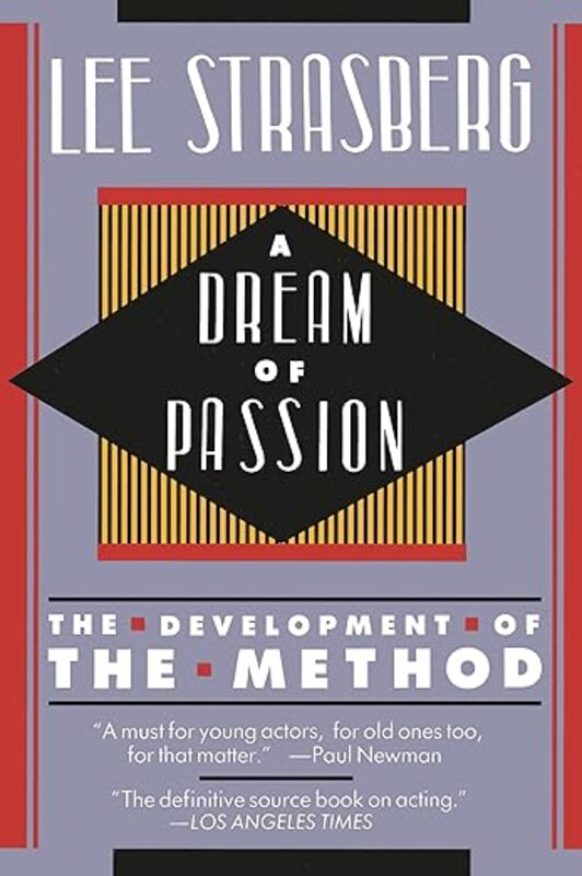 Book cover for "A Dream of Passion" by Lee Strasberg