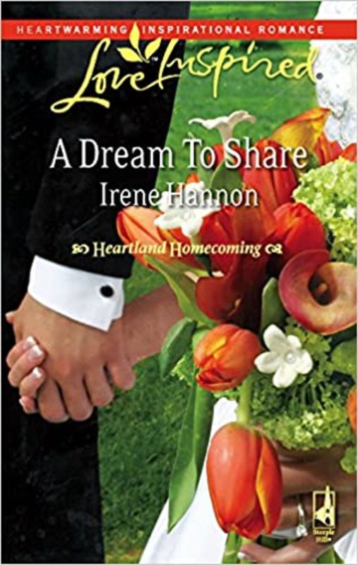 Book cover for "A Dream to Share" by Irene Hannon
