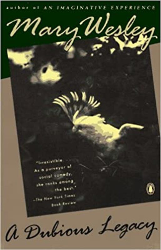Book cover for "A Dubious Legacy" by Mary Wesley
