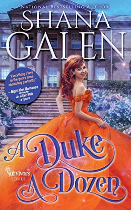 Book cover for "A Duke a Dozen" by Shana Galen