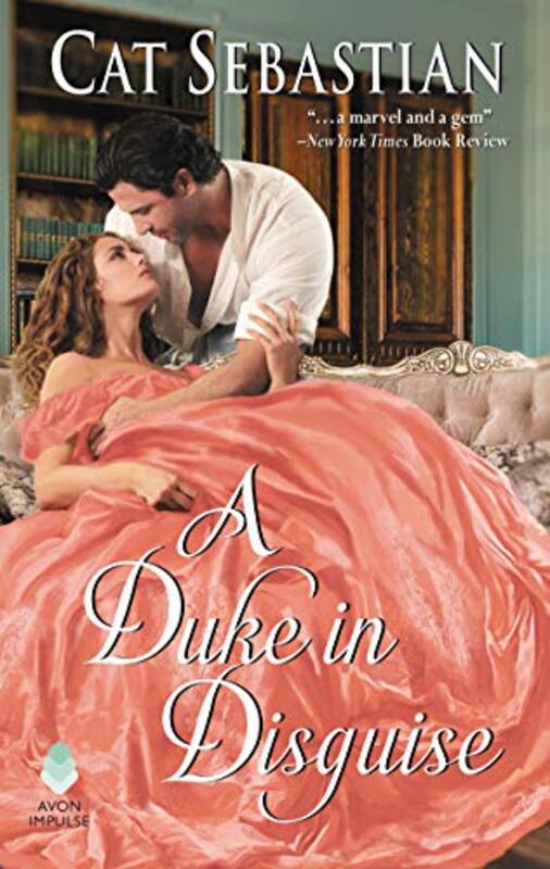 Book cover for "A Duke in Disguise" by Cat Sebastian