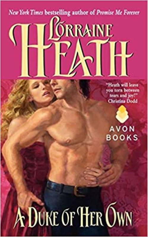 Book cover for "A Duke of Her Own" by Lorraine Heath