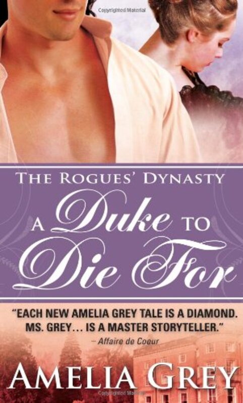 Book cover for "A Duke to Die for" by Amelia Gray