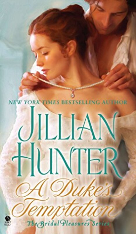 Book cover for "A Duke's Temptation" by Jillian Hunter