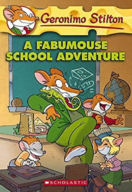 Book cover for "A Fabumouse School Adventure" by Elisabetta Dami