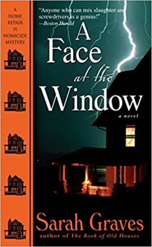 Book cover for "A Face at the Window" by Sarah Graves