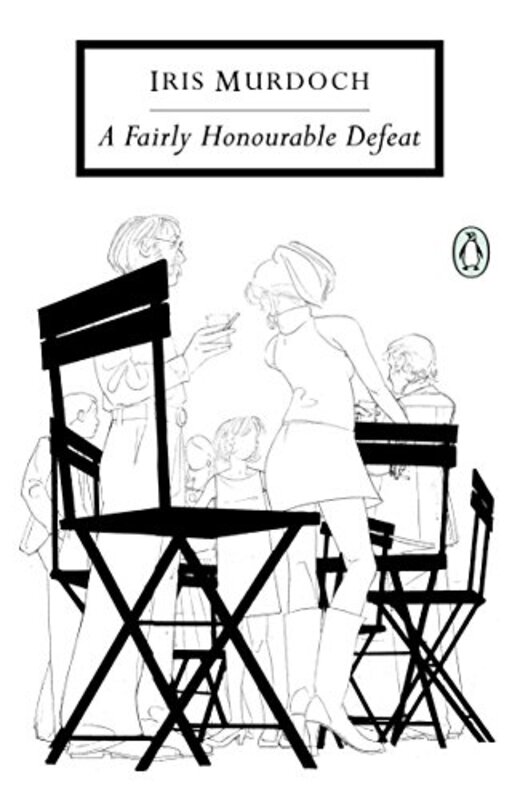 Book cover for "A Fairly Honourable Defeat" by Iris Murdoch