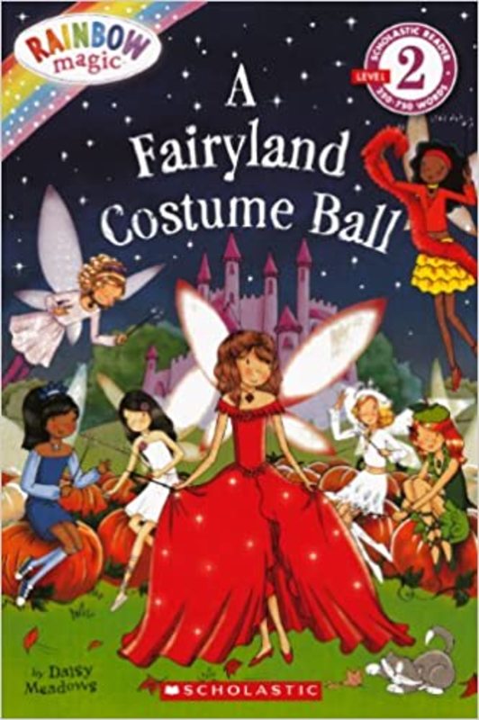 Book cover for "A Fairyland Costume Ball" by Daisy Meadows
