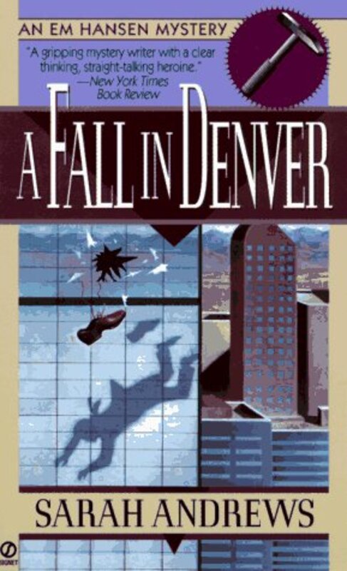 Book cover for "A Fall in Denver" by Sarah Andrews