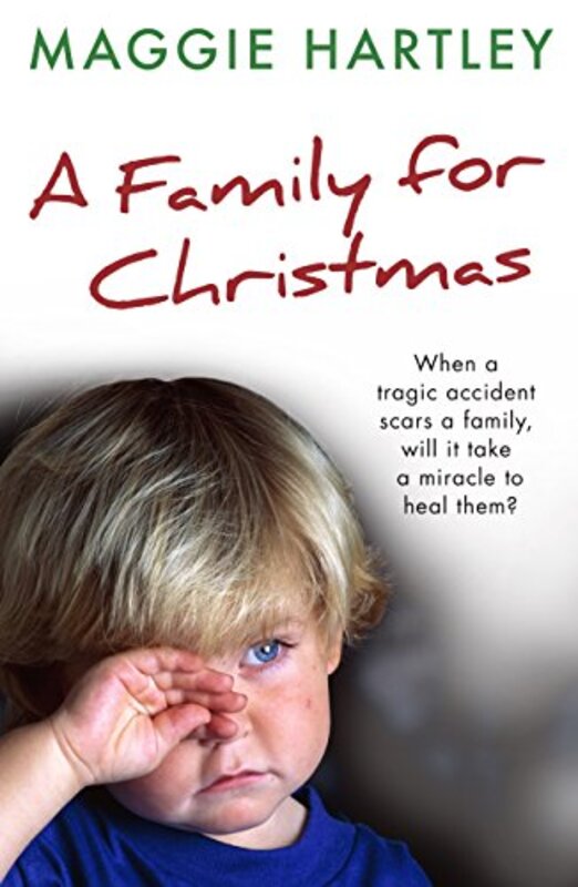 Book cover for "A Family For Christmas" by Maggie Hartley
