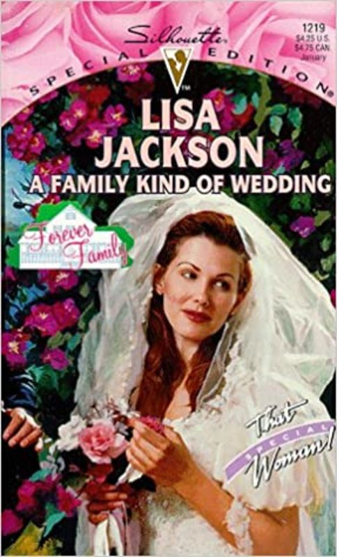 Book cover for "A Family Kind of Wedding" by Lisa Jackson