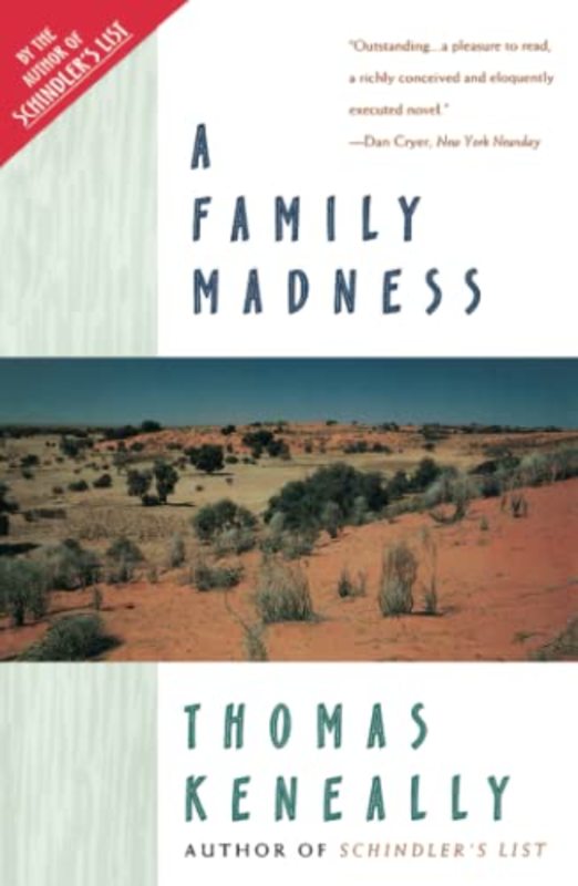 Book cover for "A Family Madness" by Thomas Keneally