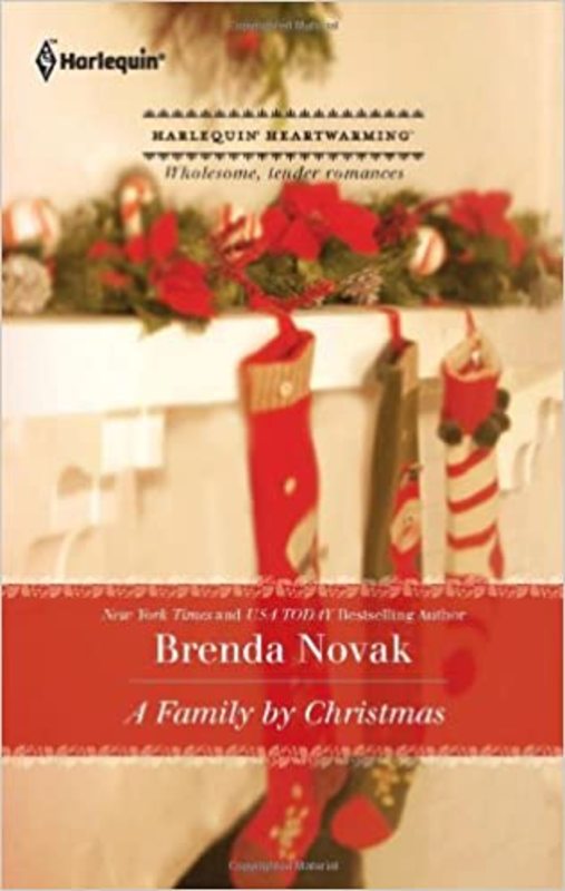Book cover for "A Family by Christmas" by Brenda Novak
