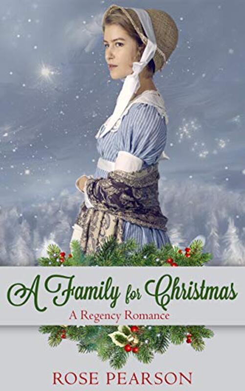 Book cover for "A Family for Christmas" by Rose Pearson
