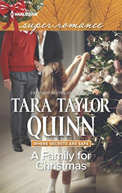Book cover for "A Family for Christmas" by Tara Taylor Quinn