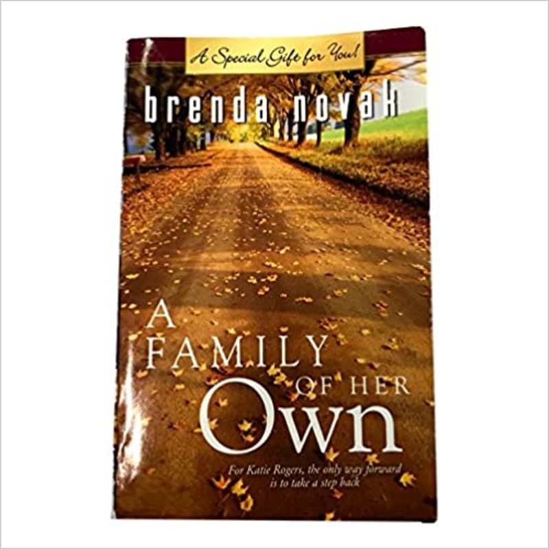 Book cover for "A Family of Her Own" by Brenda Novak