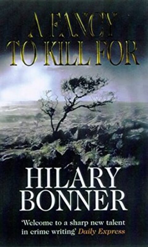 Book cover for "A Fancy To Kill For" by Hilary Bonner