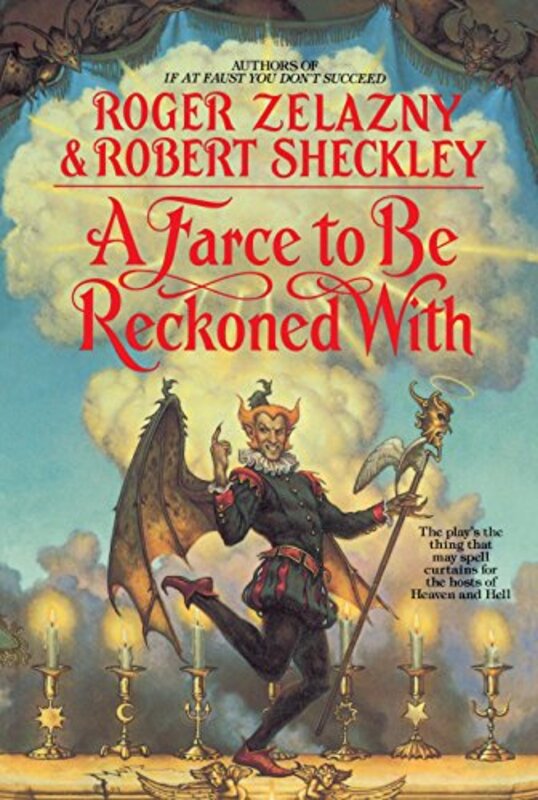 Book cover for "A Farce to Be Reckoned With" by Roger Zelazny