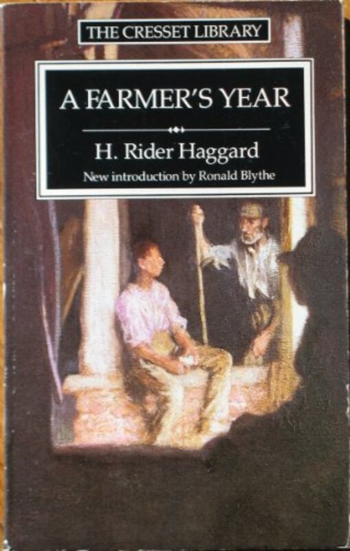 Book cover for "A Farmer's Year" by H Rider Haggard