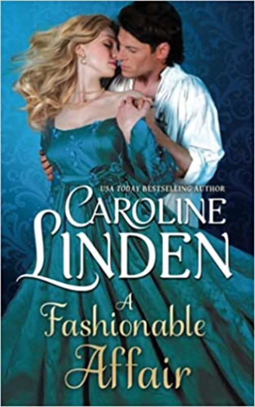 Book cover for "A Fashionable Affair" by Caroline Linden