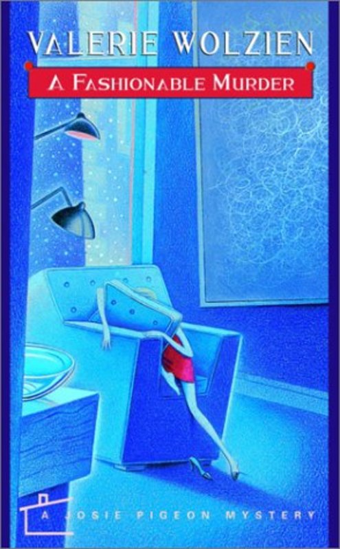 Book cover for "A Fashionable Murder" by Valerie Wolzien