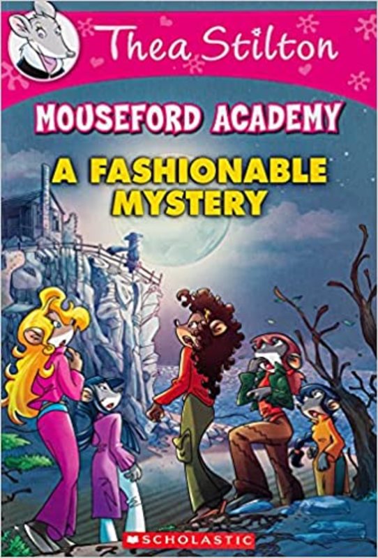 Book cover for "A Fashionable Mystery" by Thea Stilton