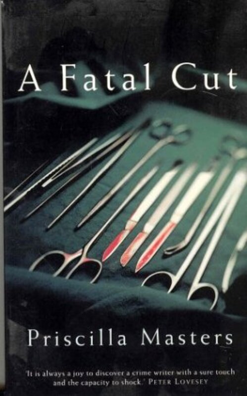 Book cover for "A Fatal Cut" by Priscilla Masters