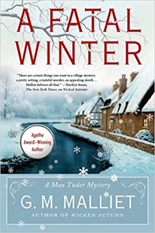 Book cover for "A Fatal Winter" by GM Malliet