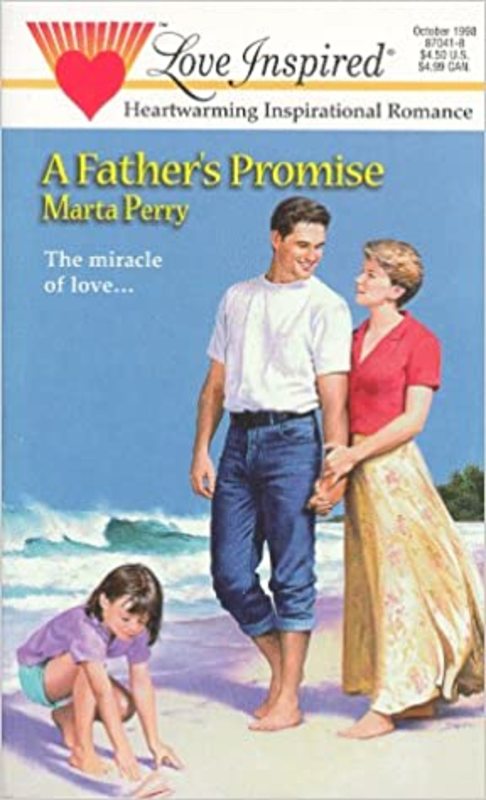 Book cover for "A Father's Promise" by Marta Perry