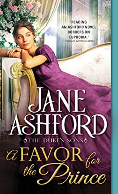 Book cover for "A Favor for the Prince" by Jane Ashford