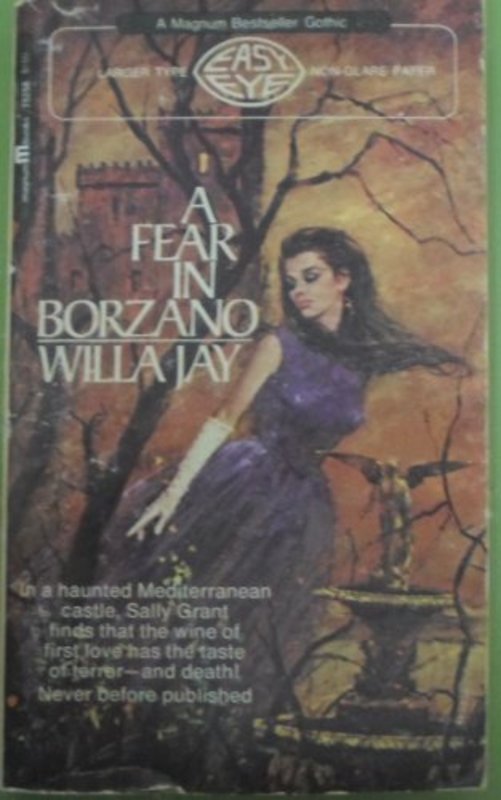 Book cover for "A Fear in Borzano" by William Johnston