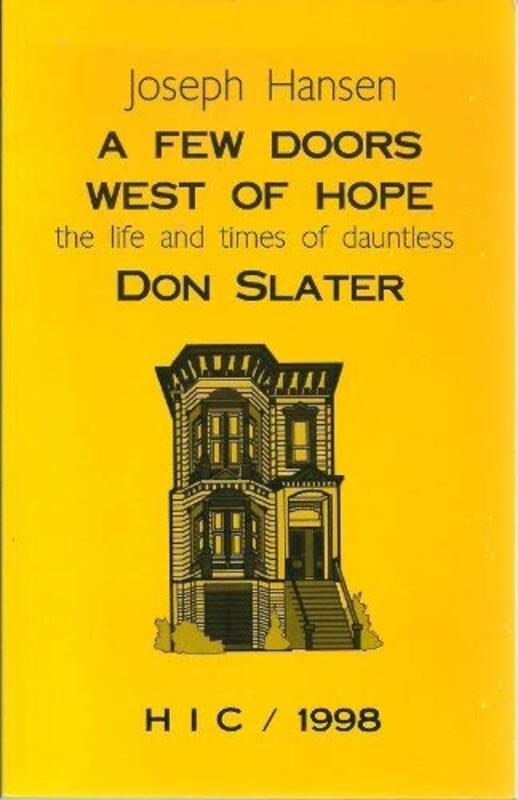 Joseph Hansen book cover