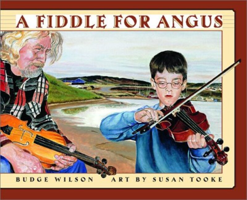 Book cover for "A Fiddle for Angus" by Budge Wilson