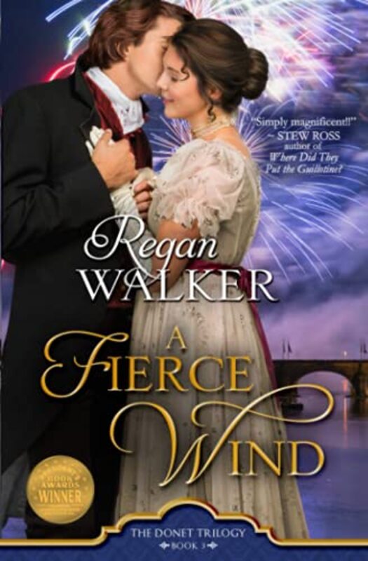Book cover for "A Fierce Wind" by Regan Walker