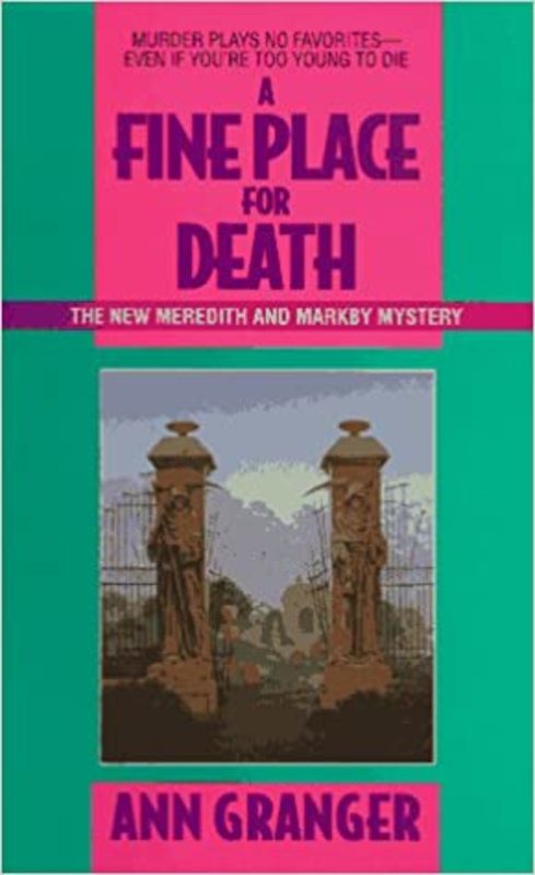 Book cover for "A Fine Place for Death" by Ann Granger