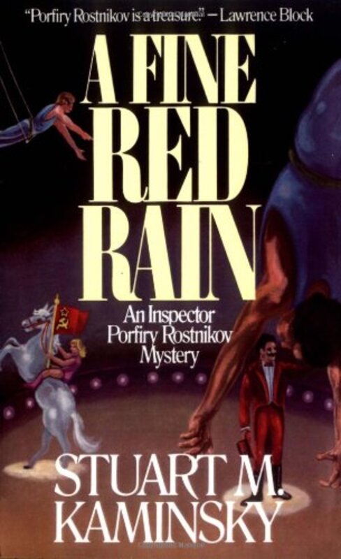 Book cover for "A Fine Red Rain" by Stuart M Kaminsky