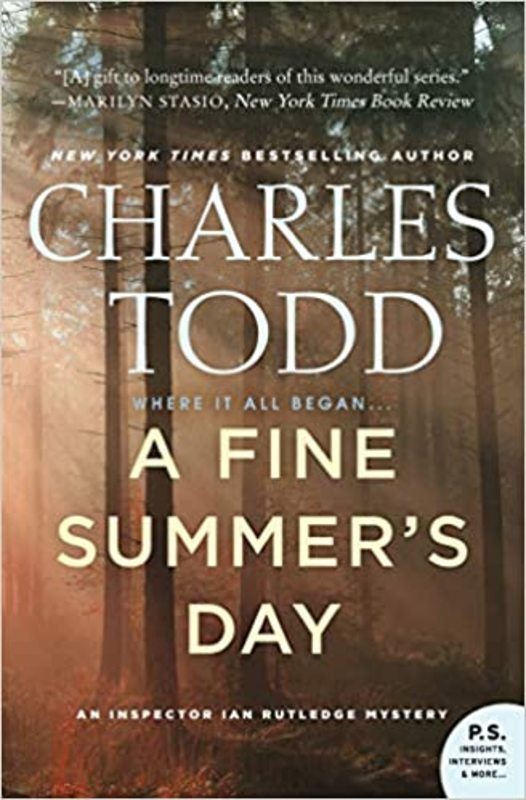 Book cover for "A Fine Summer's Day" by Charles Todd