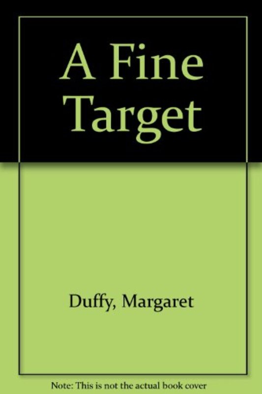 Book cover for "A Fine Target" by Margaret Duffy