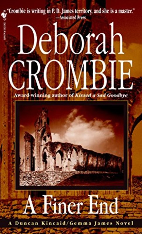 Book cover for "A Finer End" by Deborah Crombie