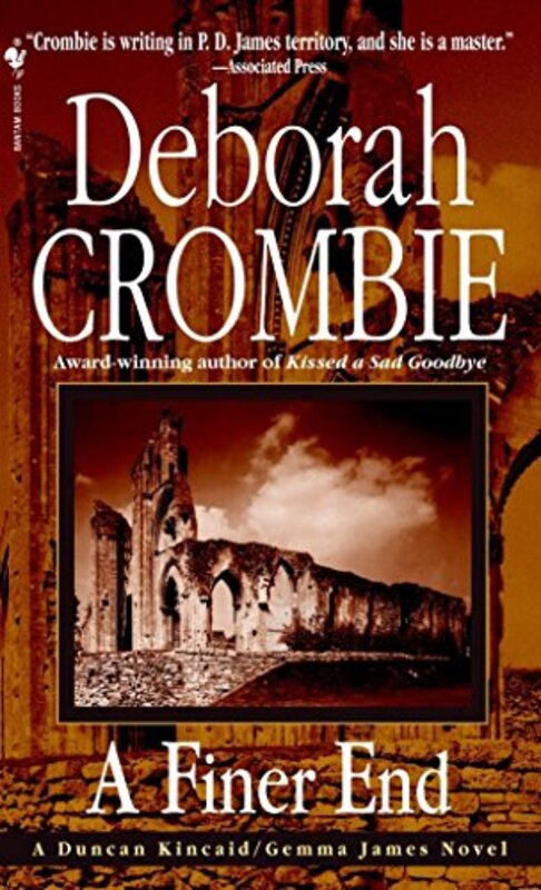 Book cover for "A Finer End" by Deborah Crombie