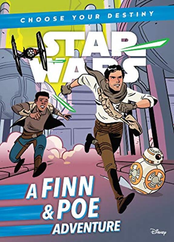 Book cover for "A Finn and Poe Adventure" by Cavan Scott