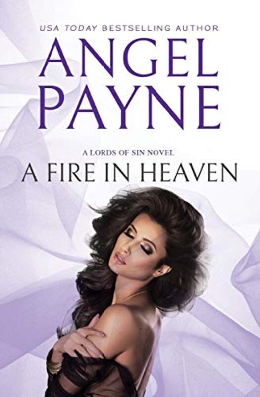 Book cover for "A Fire in Heaven" by Angel Payne