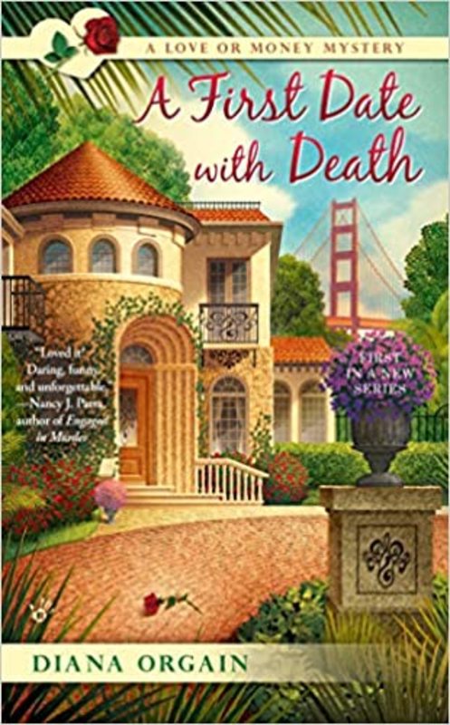 Book cover for "A First Date with Death" by Diana Orgain