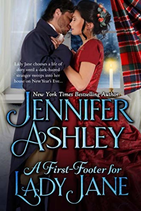 Book cover for "A First-Footer for Lady Jane" by Jennifer Ashley