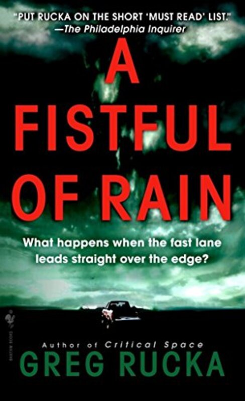 Book cover for "A Fistful of Rain" by Greg Rucka