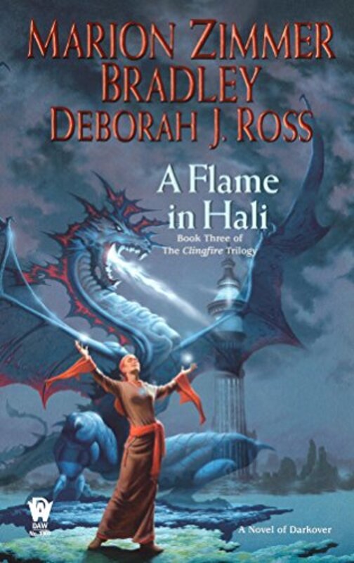 Book cover for "A Flame in Hali" by Marion Zimmer Bradley