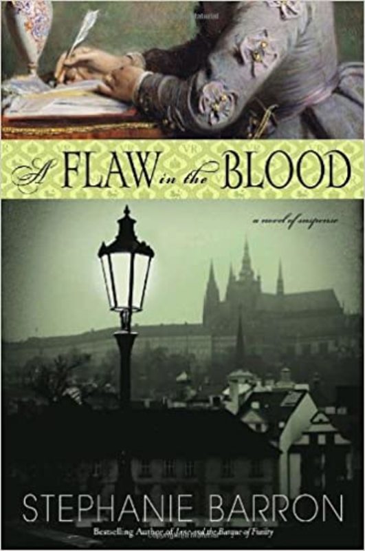 Book cover for "A Flaw in the Blood" by Francine Mathews