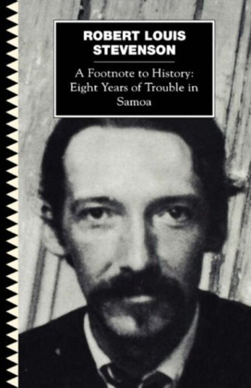 Book cover for "A Footnote to History" by Robert Louis Stevenson